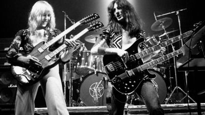 Rush performing