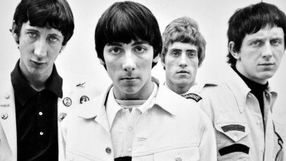 The Who posing