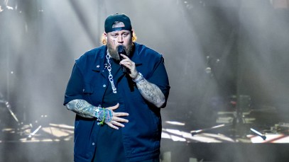 Jelly Roll Teams up With Brandon Lake To Perform "Hard Fought Hallelujah" at the Grand Ole Opry