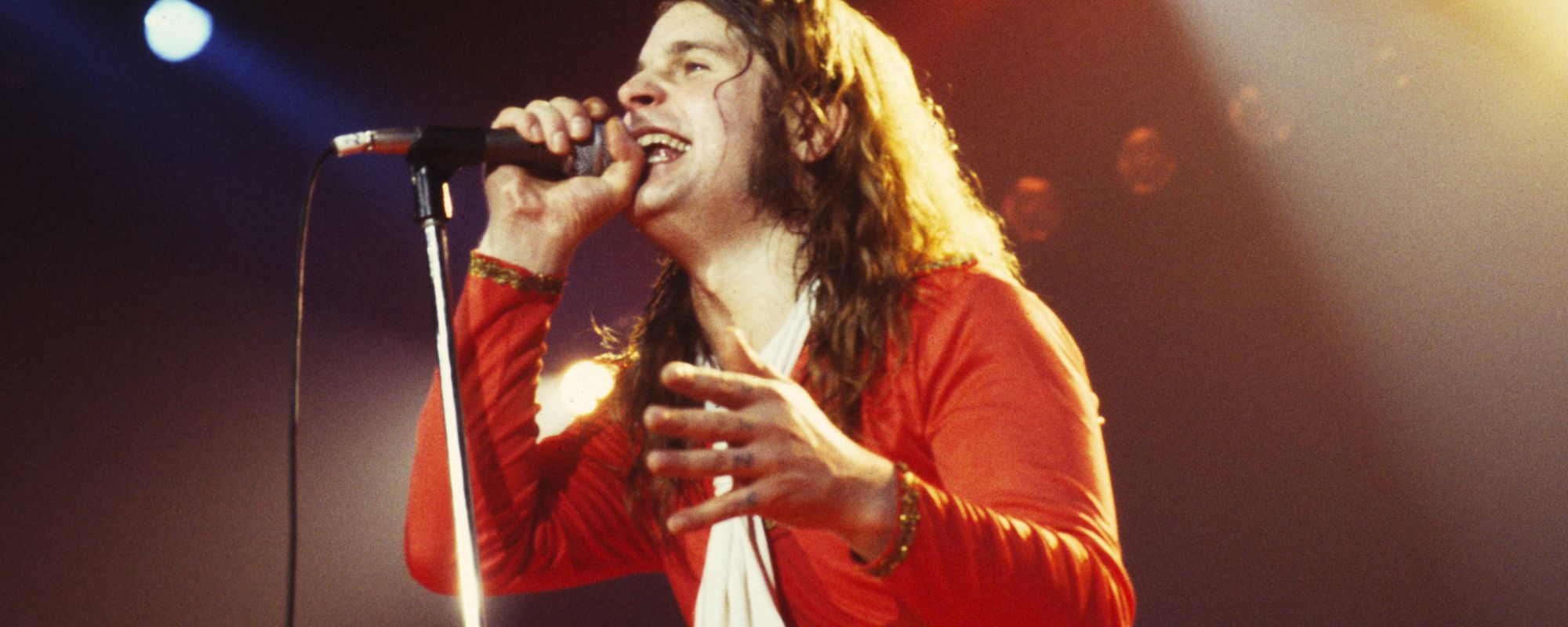 Ozzy Osbourne singing