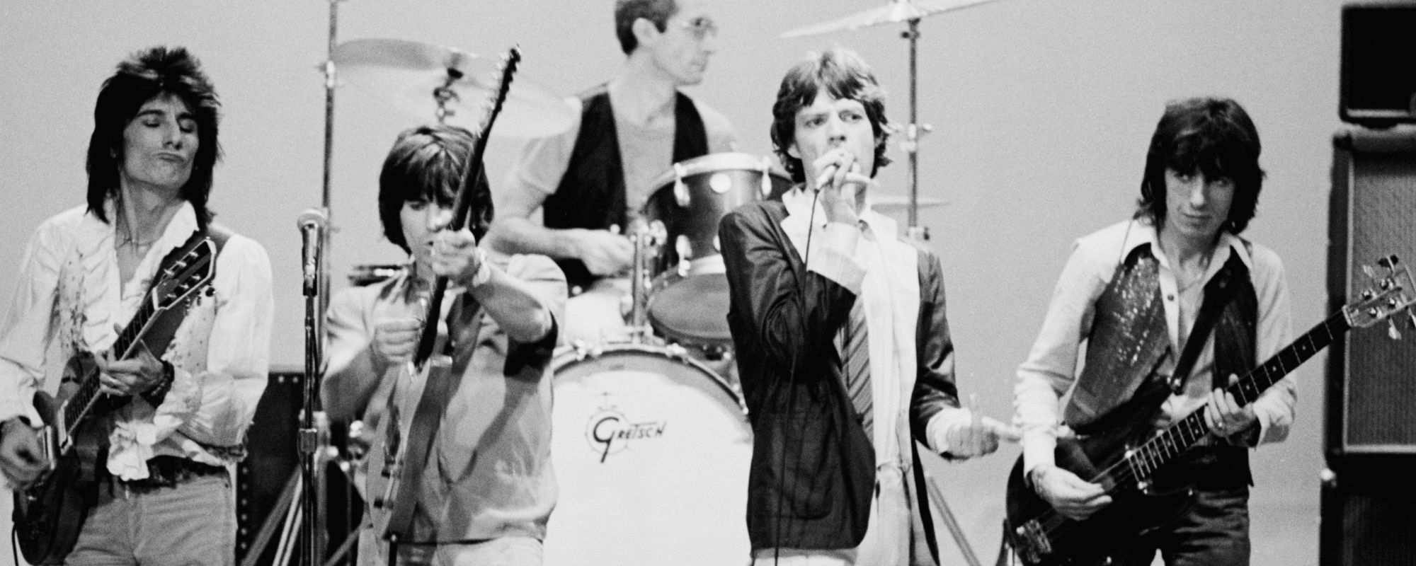 Rolling Stones performing