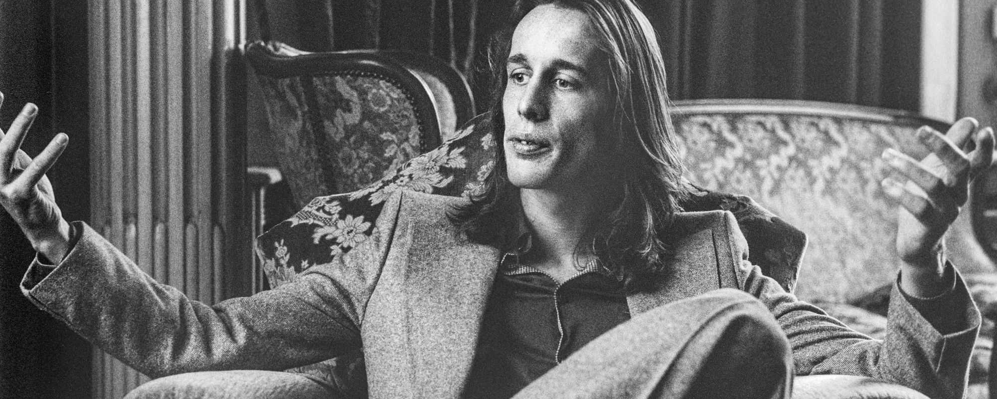 Todd Rundgren sitting down