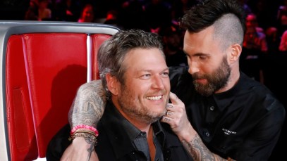 Blake Shelton and Adam Levine