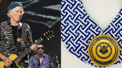 The Rolling Stones’ Keith Richards to Receive Prestigious Award from the Governor of His Adopted Home State, Connecticut