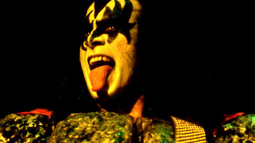 Gene Simmons of KISS performing