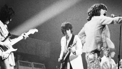 Rolling Stones performing