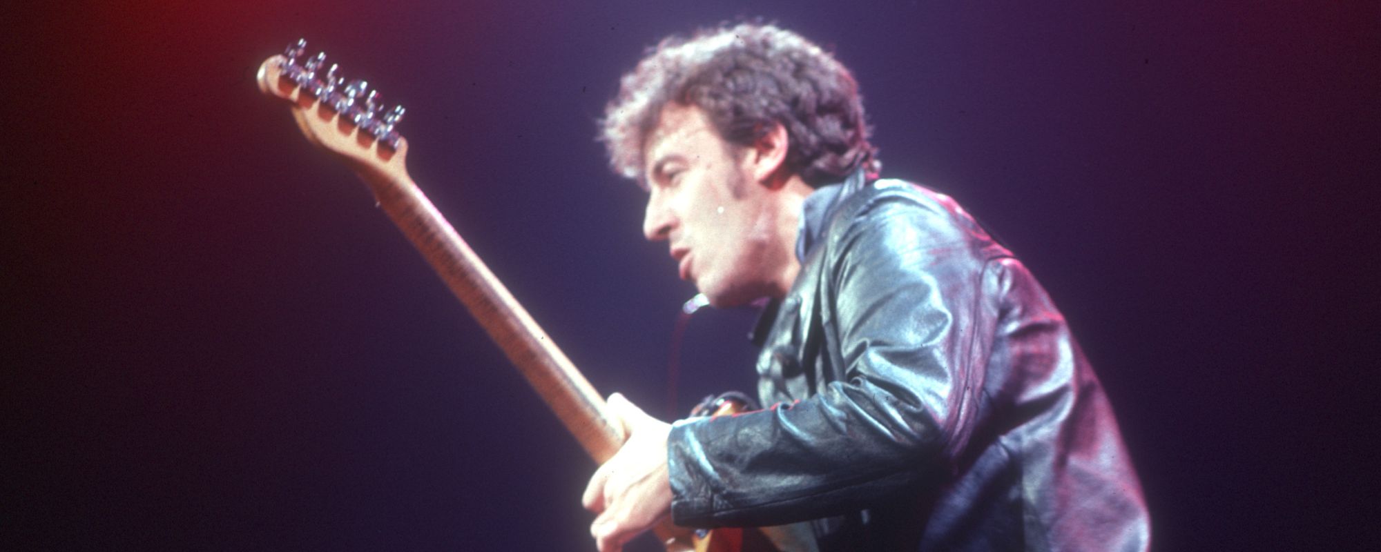 Bruce Springsteen performing