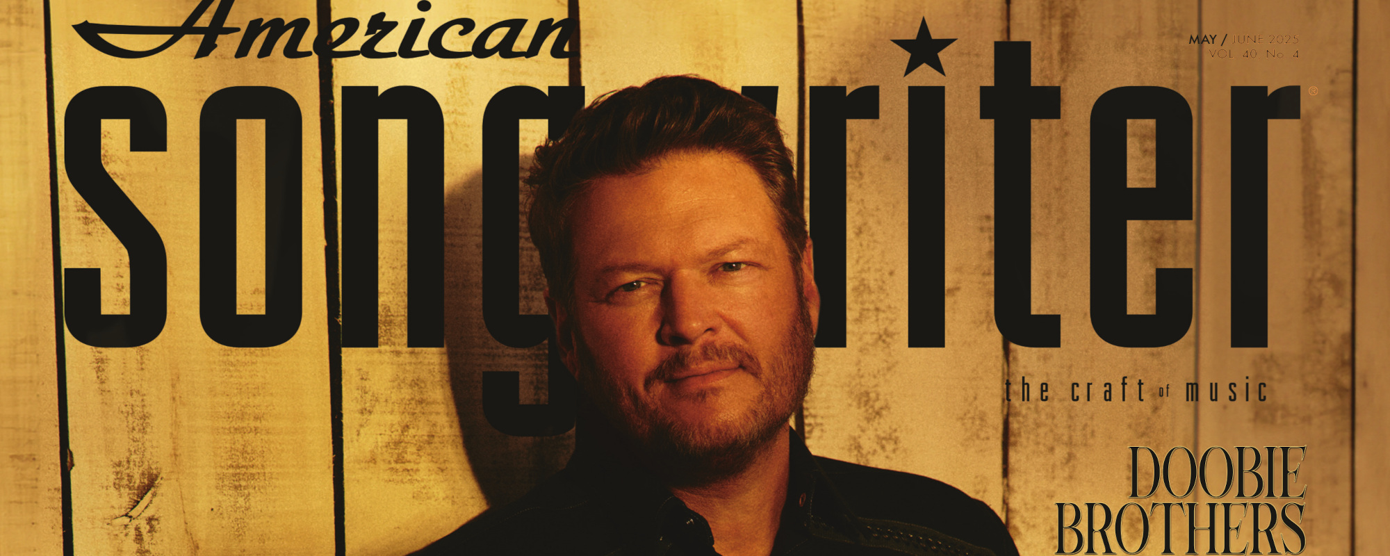 American Songwriter May/June Cover Story: Blake Shelton Beats Burn Out, Leans Into Songwriting Community to Collect Unique Lyrics, Melodies on ‘For Recreational Use Only’