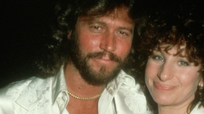 Barry Gibb and Barbra Streisand