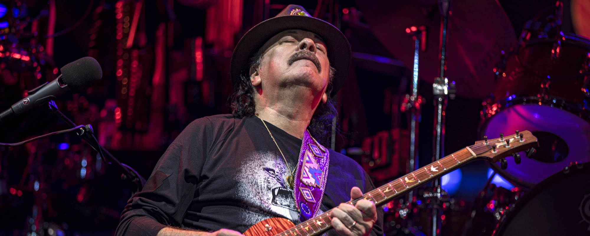 Carlos Santana Is “Grateful” to Have Collaborated with the “Incredible Musicians” Featured on His New Retrospective Album, ‘Sentient’ (Exclusive)