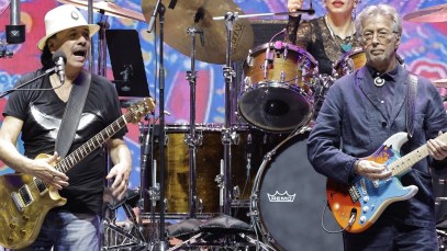 Carlos Santana Releasing New Song with Mexican Music Band Grupo Frontera Soon; Says He and Eric Clapton Are Planning a Collaboration (Exclusive)