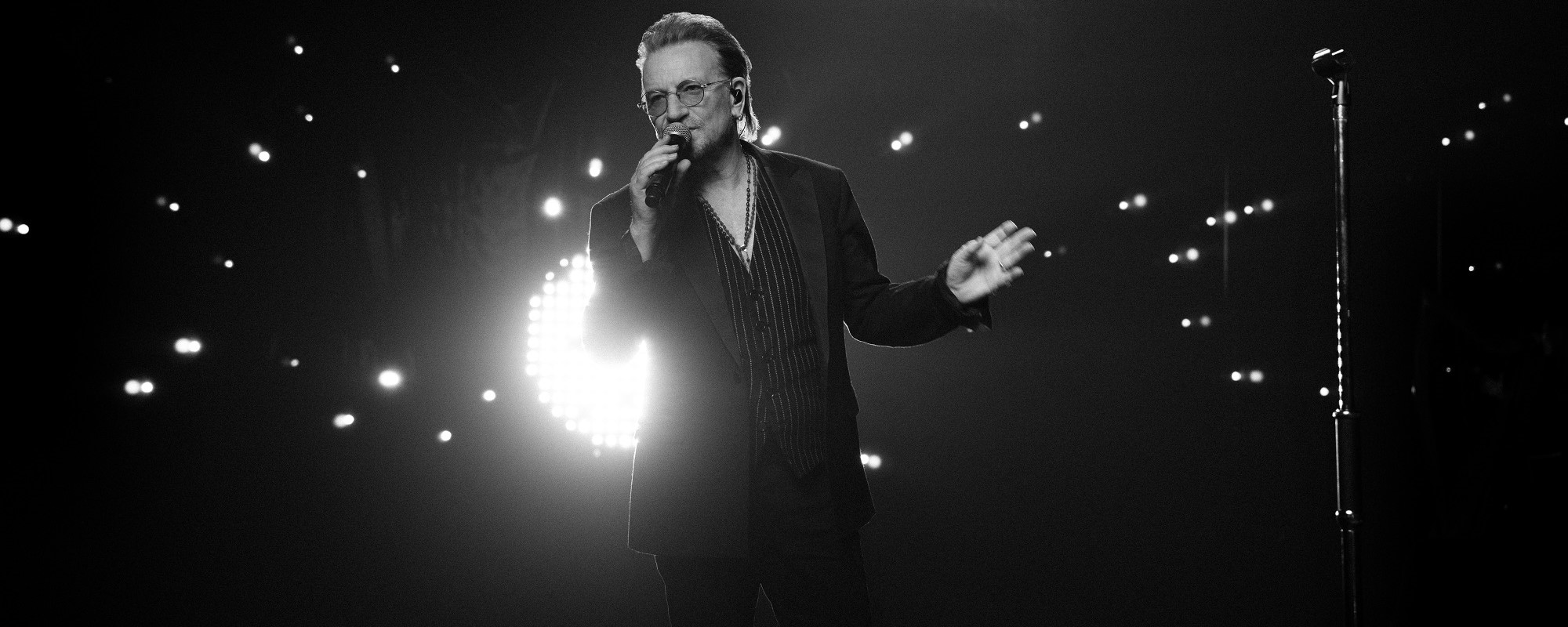 “Tall Tales of a Short Rock Star”: Watch U2’s Bono Open Up About His Life in Trailer for New Concert Film ‘Bono: Stories of Surrender’