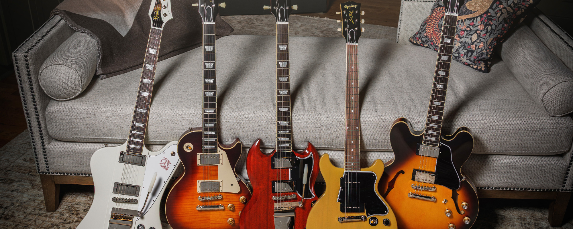 Epiphone Collabs With Gibson Custom Shop on New Inspired by Gibson Guitars (Video)