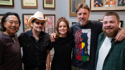 Henry Cho, Brad Paisley, Kimberly Williams-Paisley, Kevin Nealon and Aaron Webber