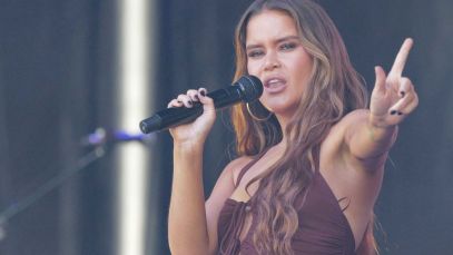Maren Morris performing