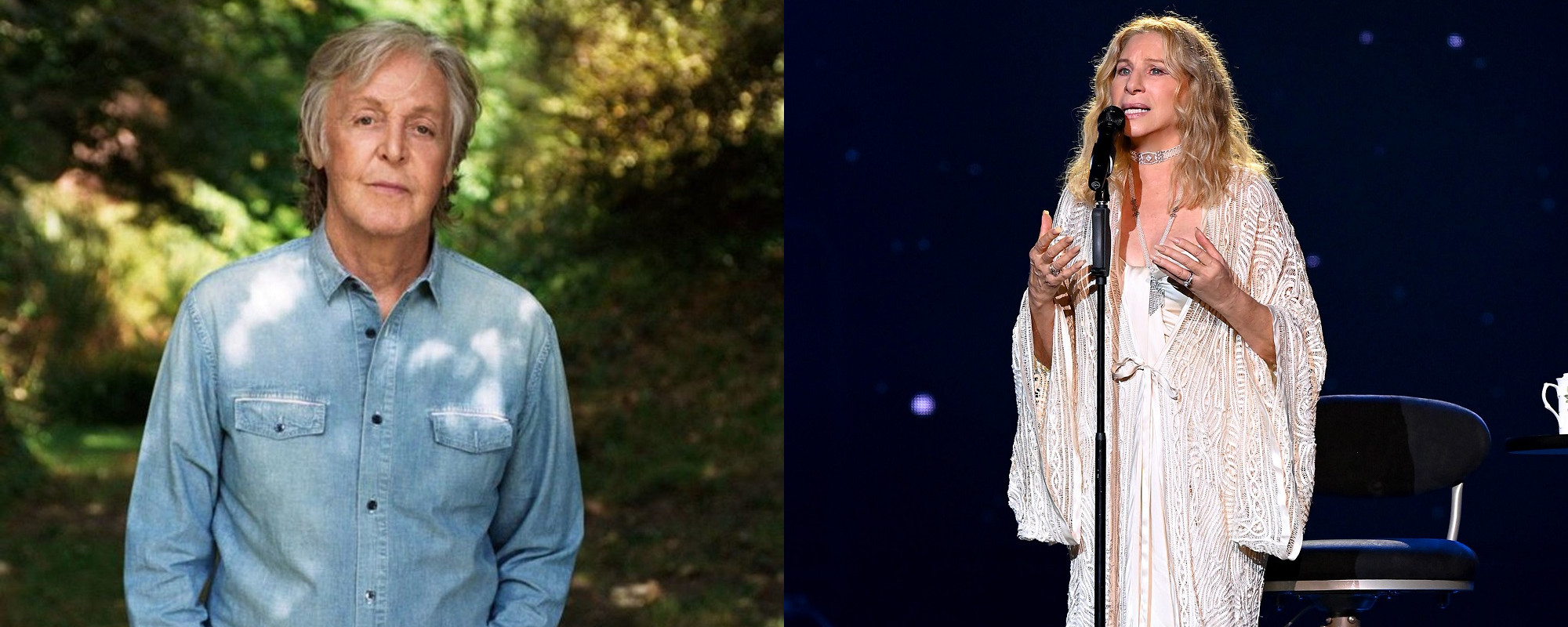 Paul McCartney Discusses His “Nerve-Wracking” and “Nail-Biting” Experience of Recording a New Duet With Barbra Streisand