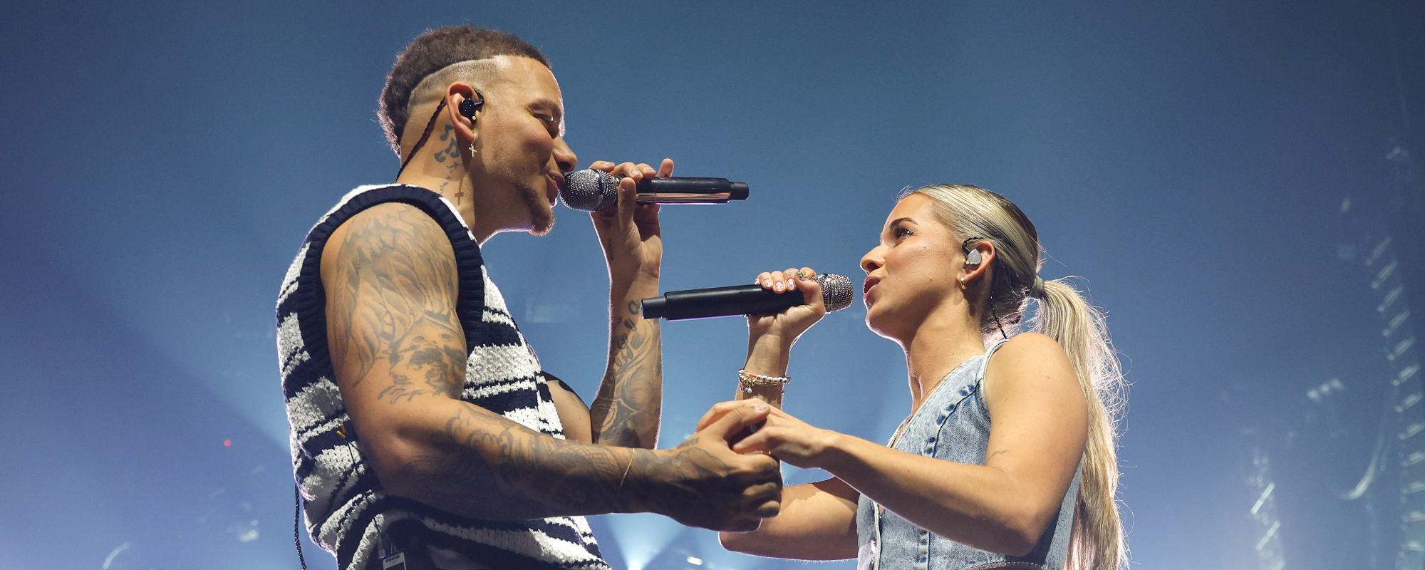 Watch Kane Brown Share the Stage With His Wife and Daughter for Special Duet of "Thank God"