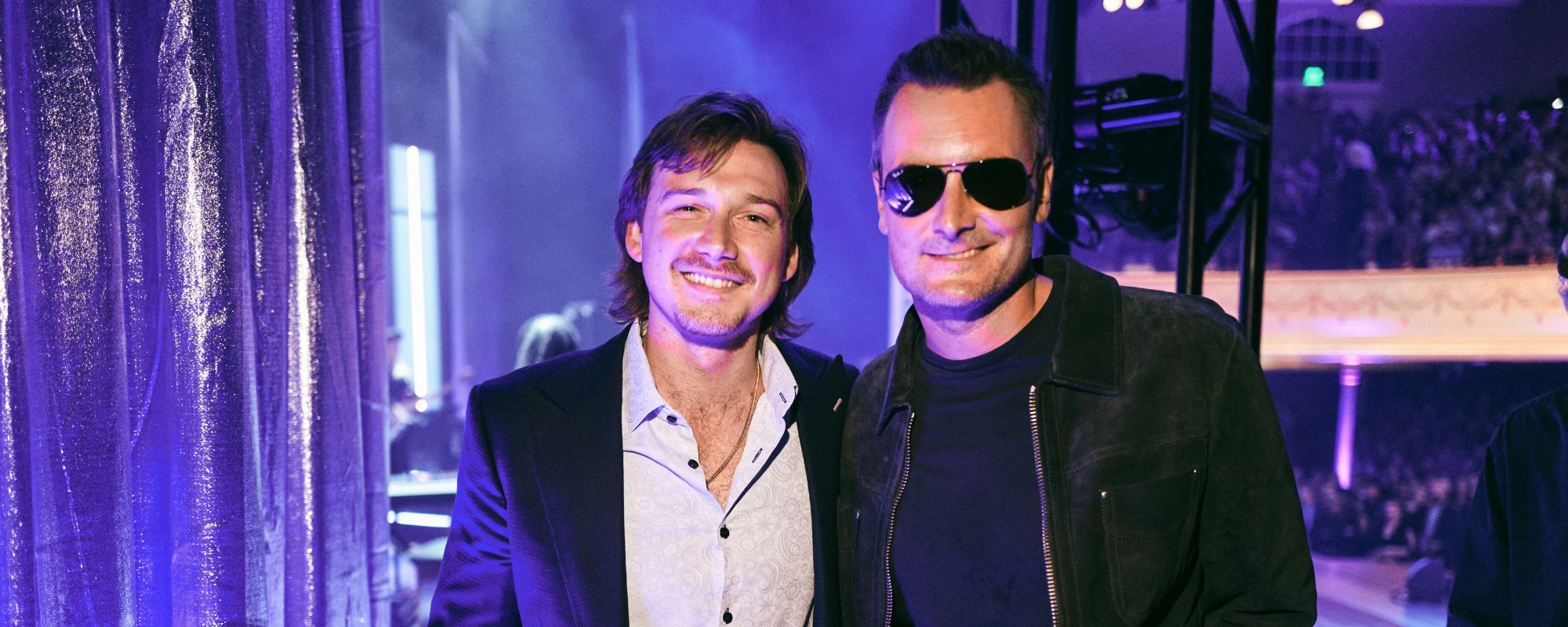 Why Eric Church Thinks Morgan Wallen's Chair-Throwing Arrest Was "Actually A Good Thing"