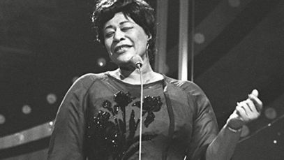 Ella Fitzgerald performing