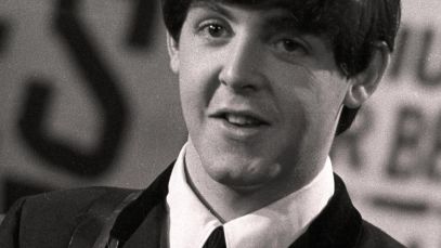 Paul McCartney smiling