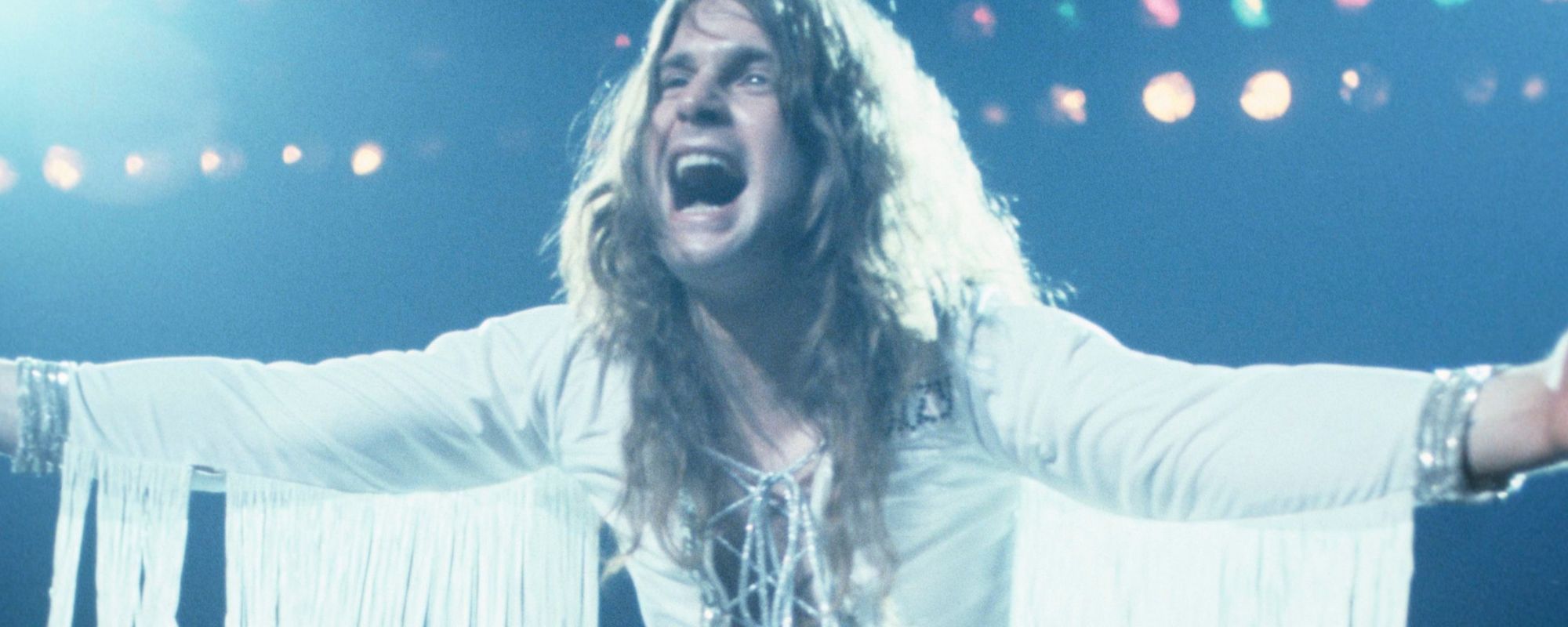 Ozzy Osbourne performing