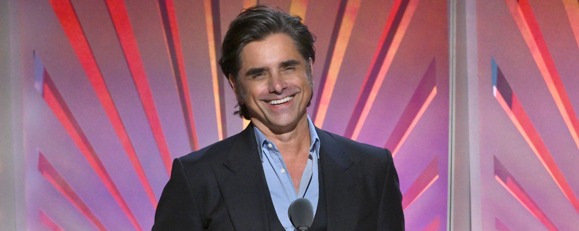 John Stamos Hold Back Tears as He Admits He Didn't Think the News of Brian Wilson's Death Was "Real"