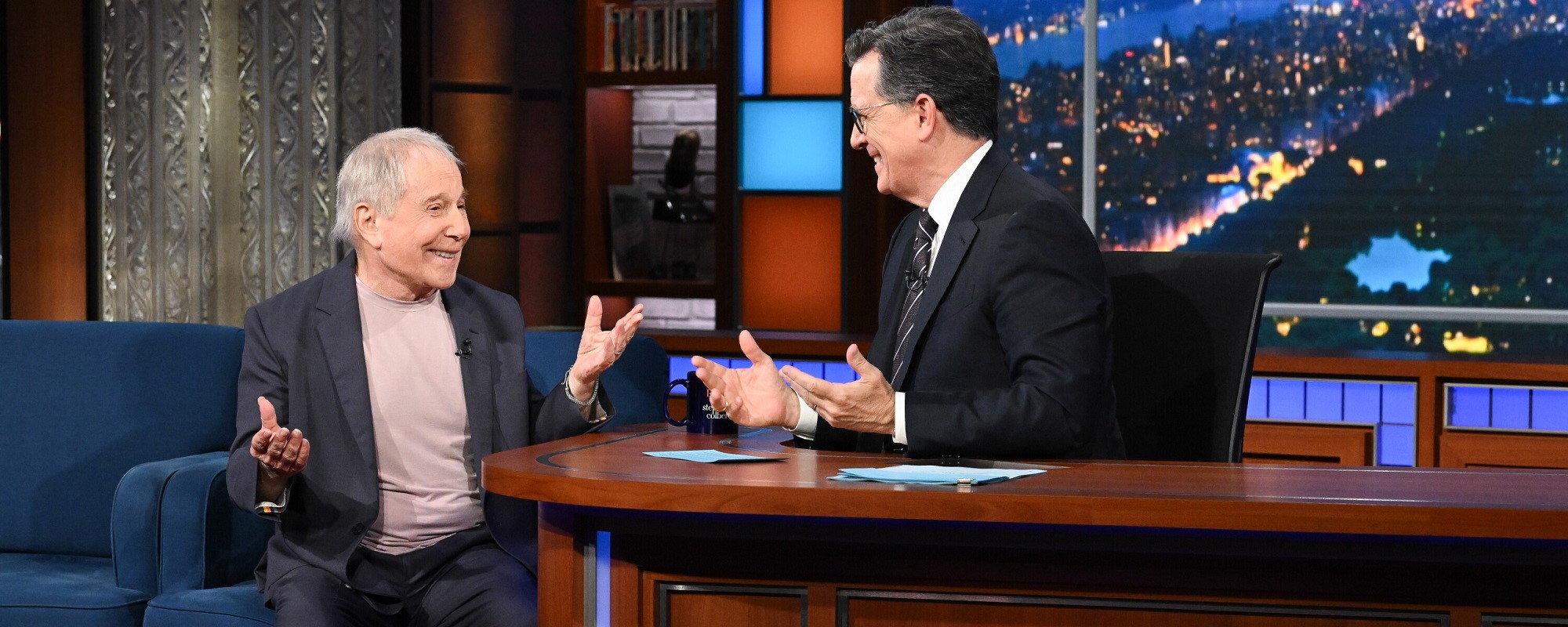 Paul Simon Talks New Tour, Reveals What He Thinks Will Be His Most Enduring Song, and Performs on ‘The Late Show’