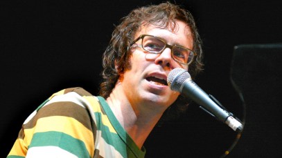 (08/24/2003-Boston, MA) BEN FOLDS IN CONCERT AT FLEETBOSTON PAVILION - Ben Folds performs Sunday night at the FleetBoston Pavilion. (082403foldsre -Staff photo by Robert Eng. Saved Photo Monday /photo 1)