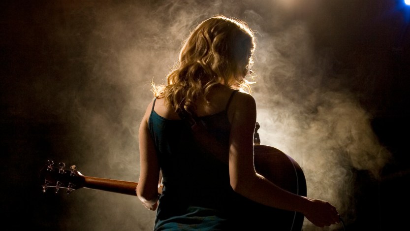 woman singing