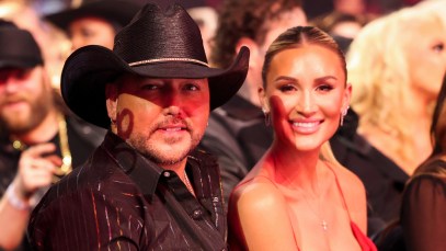 Watch Jason Aldean and His Wife, Brittany, Attend Oasis Concert as Not but Regular Fans