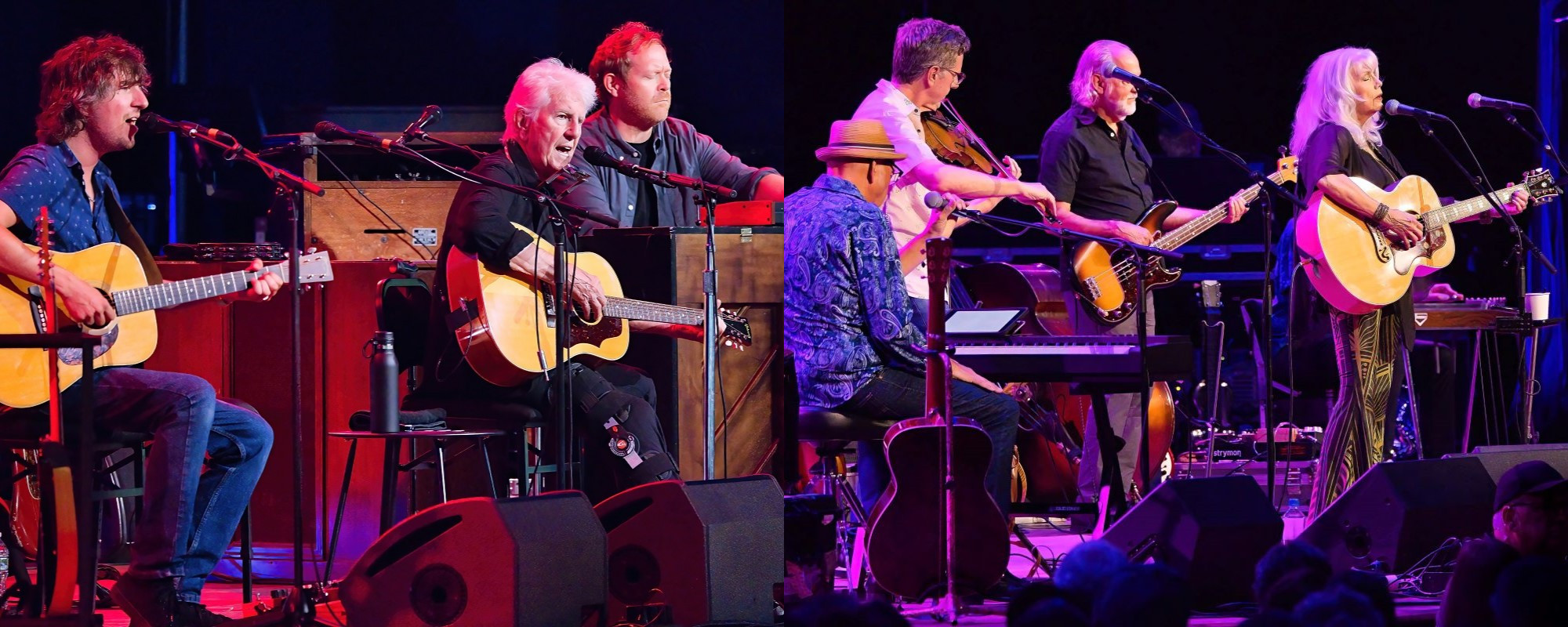Concert Review: Graham Nash & Emmylou Harris Thrill and Soothe Crowds at Famed Massachusetts Venue Tanglewood; Team Up for Memorable Neil Young Cover
