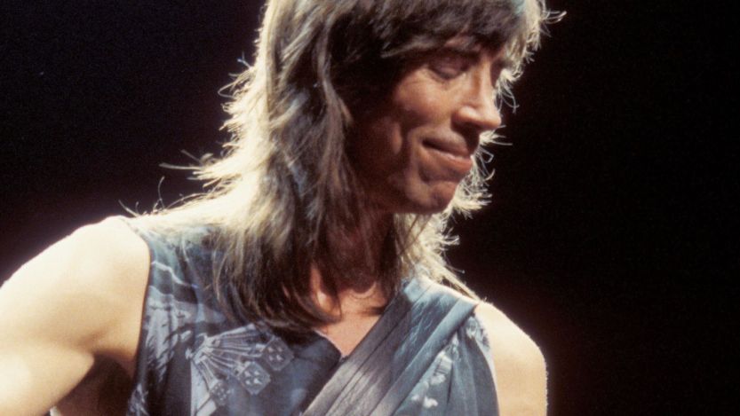 Tom Scholz of Boston performing