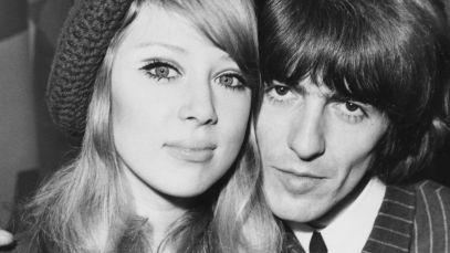 Pattie Boyd and Beatles member George Harrison