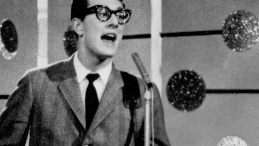 Buddy Holly performing