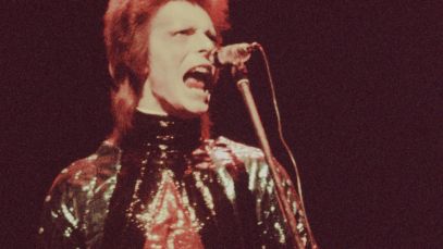 David Bowie as Ziggy Stardust