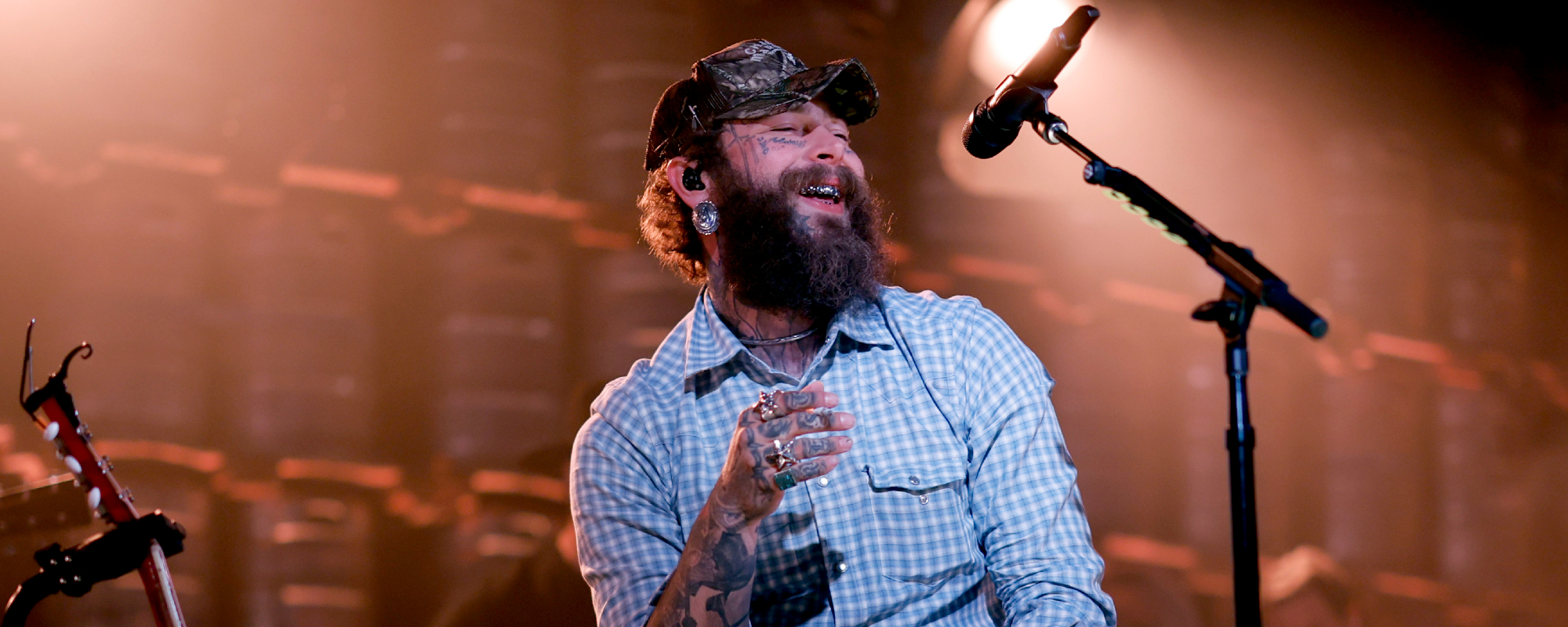 Post Malone Shows His Love for the Eagles With Backstage "Take It Easy" Cover