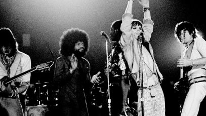 The Rolling Stones performing