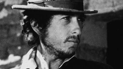 Bob Dylan on set of 'Pat Garrett and Billy the Kid'