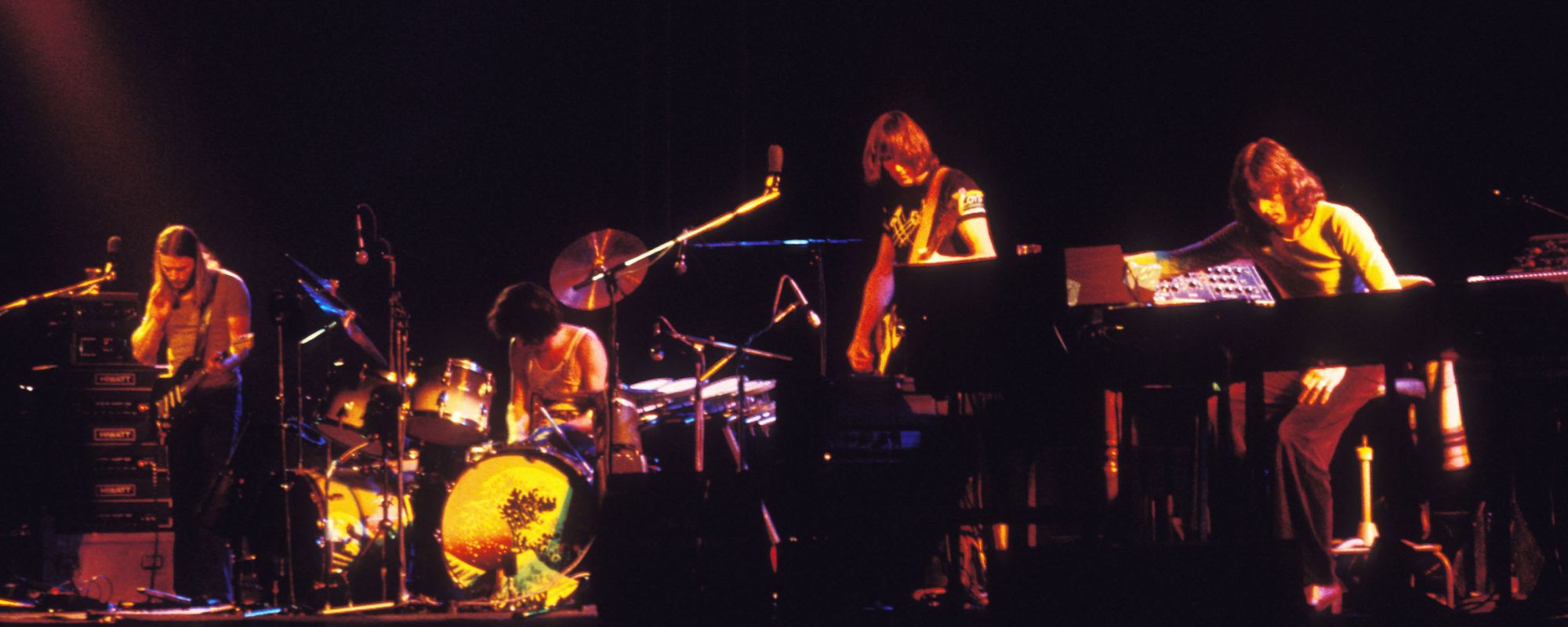 Pink Floyd in 1975, year they released 'Wish You Were Here'