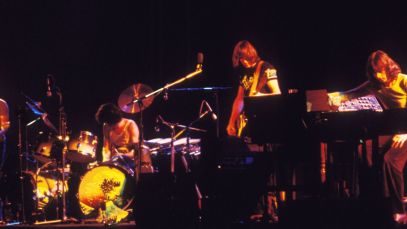 Pink Floyd in 1975, year they released 'Wish You Were Here'