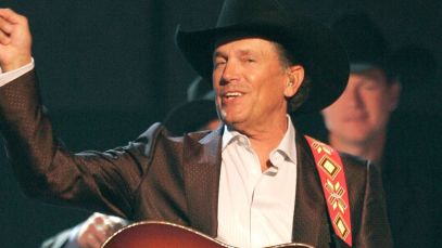 George Strait performing