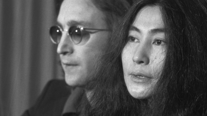 Yoko Ono and John Lennon