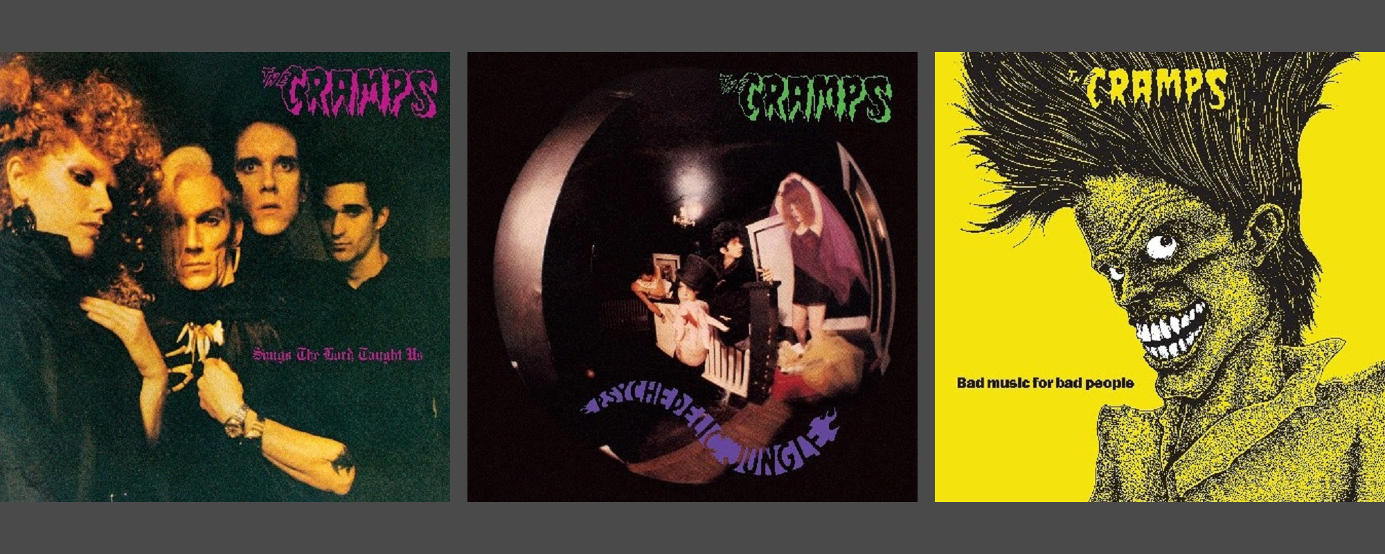 Three Early Albums by Psychobilly Legends The Cramps to Be Reissued on Vinyl in Time for the Halloween Season