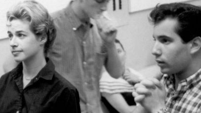 Carole King and Paul Simon in the late 1950s