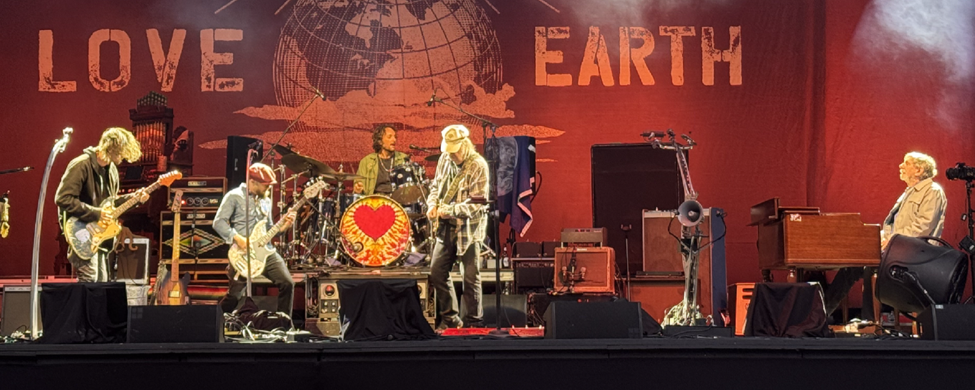 Neil Young and the Chrome Hearts Hitting the Road with Elvis Costello in 2026 on European Leg of the Love Earth World Tour