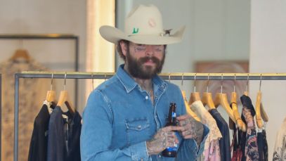 One Time Post Malone Dressed up as Himself for Halloween—and No One Recognized Him