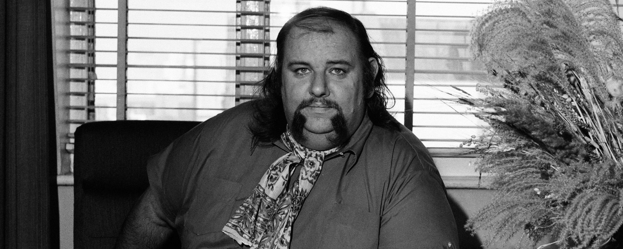 Peter Grant in his office in 1970