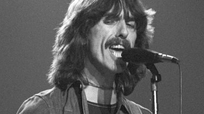 George Harrison performing