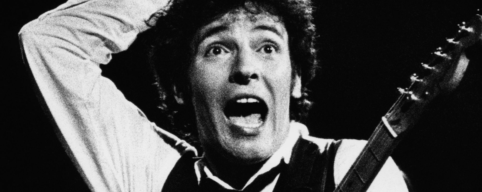 Bruce Springsteen performing