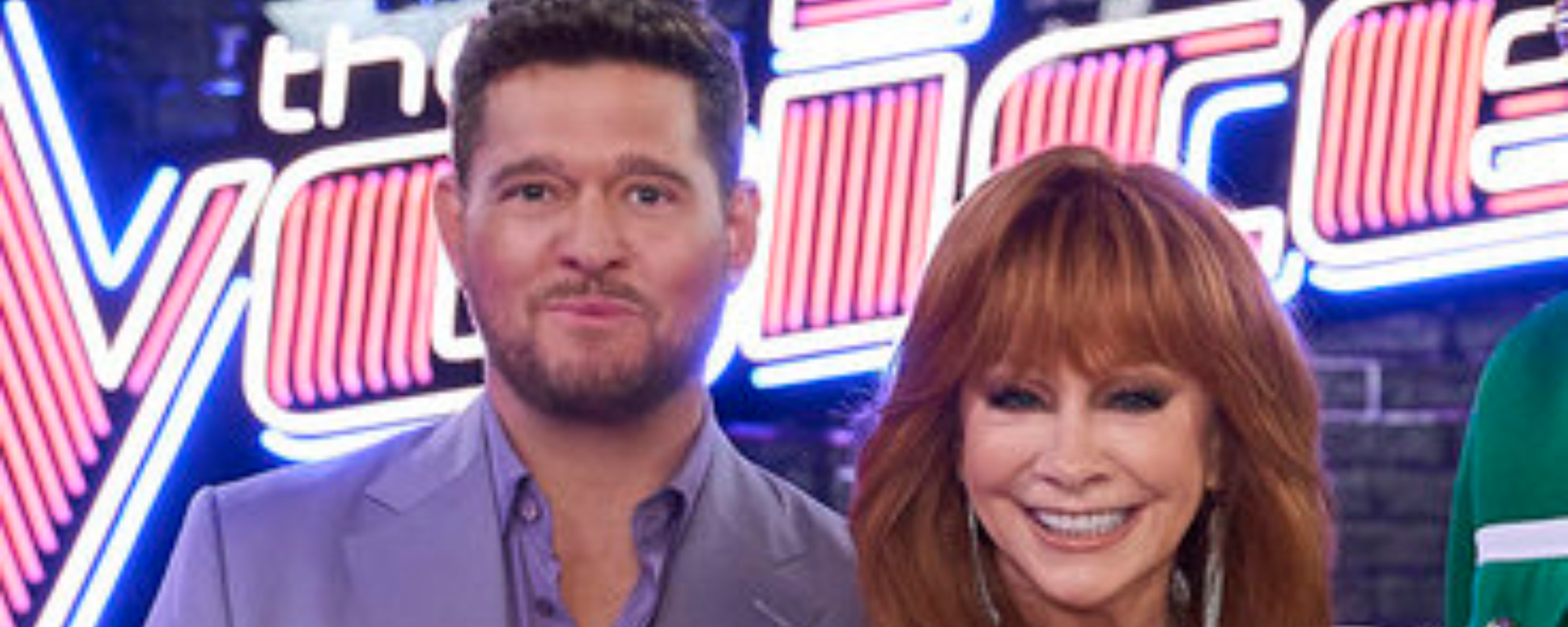 Michael Bublé and Reba McEntire